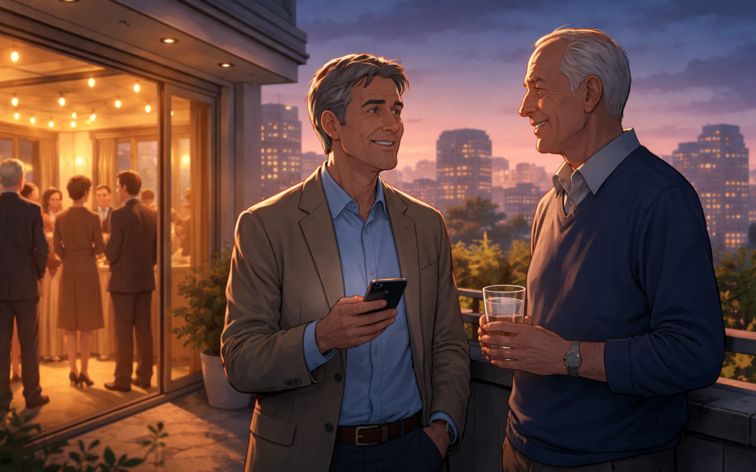 La rimpatriata che trasforma il confronto in serenità