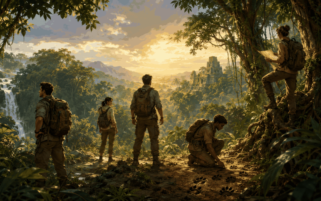 I cinque amici e la giungla del destino
